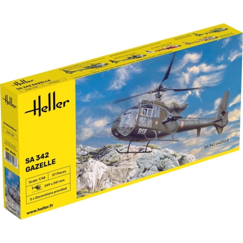 Heller 1/56 SA 342L Gazelle
