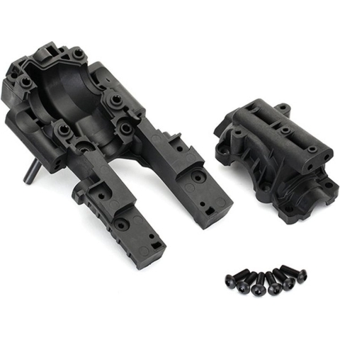 Bulkhead, front (upper and lower)/ 4x12mm BCS (6) (requires #8622 chassis) (TRX-8630)