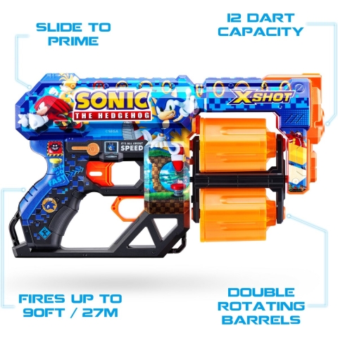 X-Shot Skins - Dread Sonic Dart blaster