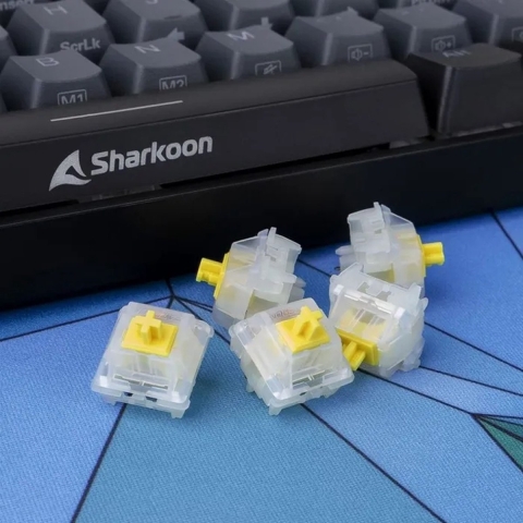 Gateron Cap V2 Milky-Yellow Switch-Set Keyboard switches