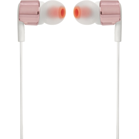 , T210 In-Ear Headphones met afstandsbediening - Rose / Goud