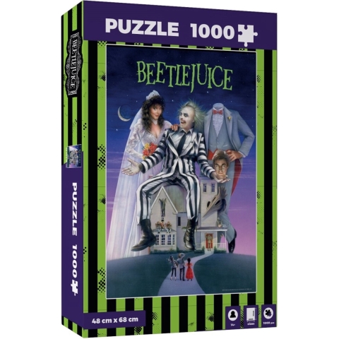 Beetlejuice Jigsaw Puzzle Movie Poster