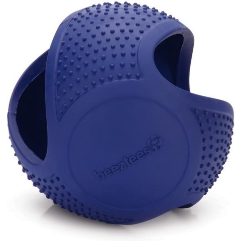 Beeztees Frisbee bal - Hondenspeelgoed - Rubber - Blauw - 16 cm