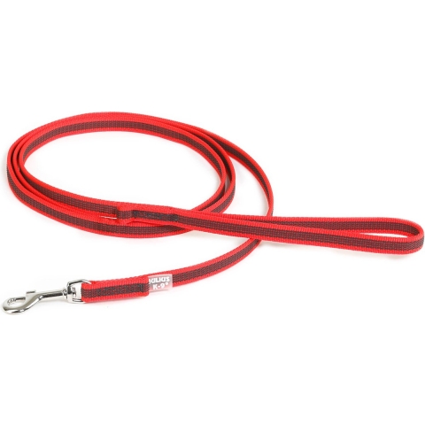 Antislip Hondenriem - 14mm x 2m - Met handvat - Rood