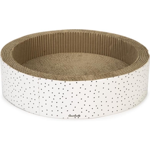 Beeztees Leezi - Krabspeelgoed - Karton - 42x42x10 cm