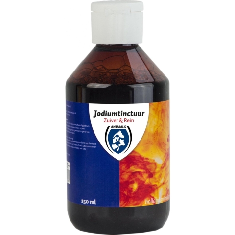 Jodiumtinctuur 1% Pvp (10 Mg Per Ml) & 70% Alcohol