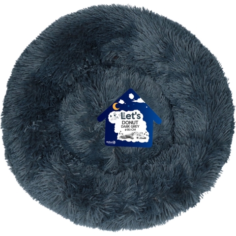 Let&apos;s Sleep Donut L Dark Gray