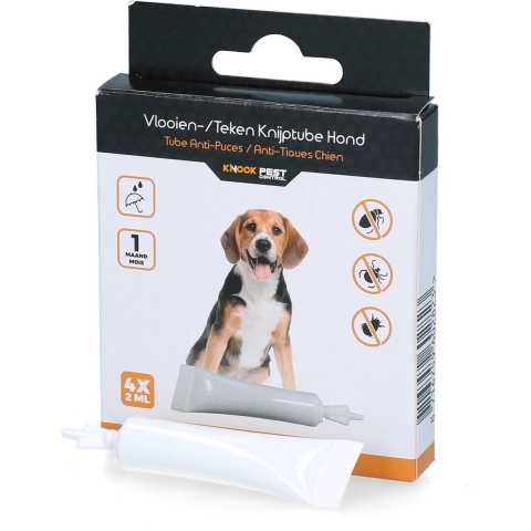 Knock Off vlooien-tekenpipet Hond 5 tot15 kg NL+FR