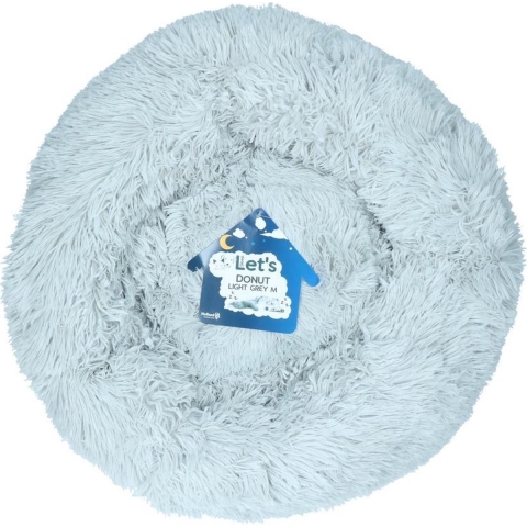 Let&apos;s Sleep Donut L Licht Grijs