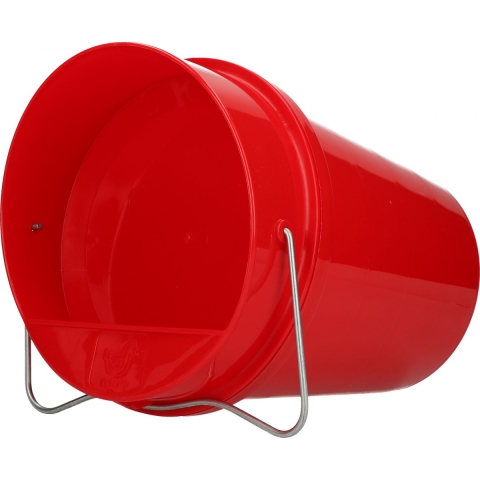 Pluimvee Drinkemmer Kunststof 6 L Red