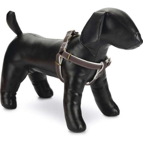 Designed by Lotte Virante - Hondentuig - Bruin - 35-60 cm