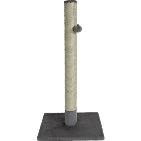 Krabpaal Lang voor de kat (82 cm) Grijs