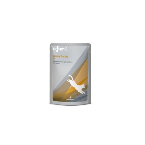 Trovet Urinary Struvite ASD met kip natvoer kat zakjes 12 x 85 g
