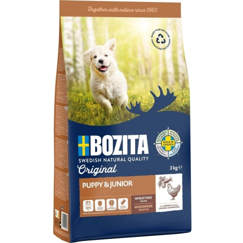 Bozita Original Puppy & Junior hondenvoer 3 kg