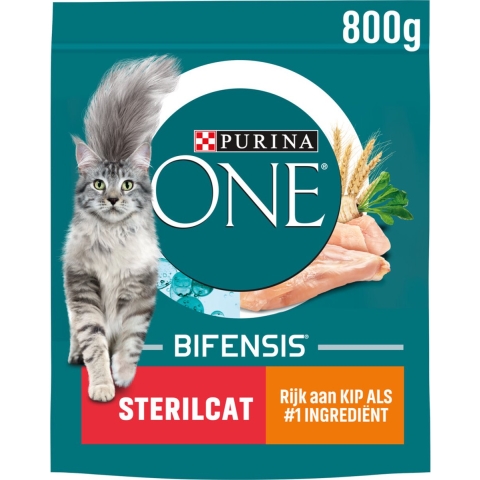 Purina One Sterilcat met kip kattenvoer 4 x 800 g