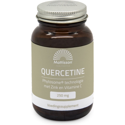 Mattisson Quercetine met Zink en Vitamine C 250mg Capsules
