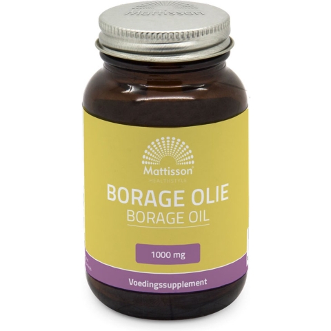 Borage Olie 1000mg Capsules