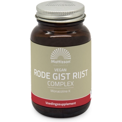 Mattisson HealthStyle Rode Gist Rijst Complex Capsules