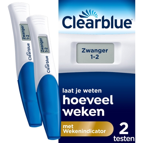 Clearblue Digitale Zwangerschapstest met Wekenindicator