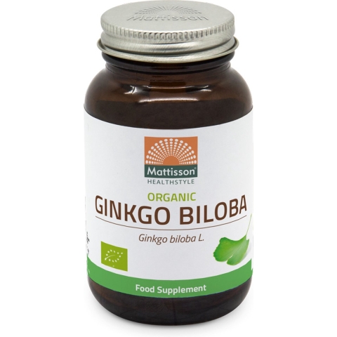 Mattisson HealthStyle Biologische Ginkgo Biloba Capsules
