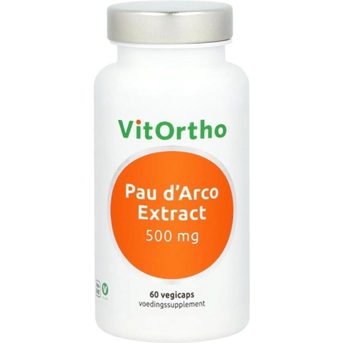 VitOrtho Pau d'Arco Extract 500 mg Vegicaps