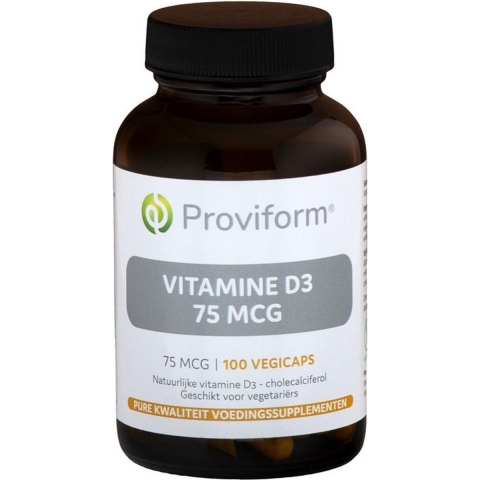 Proviform Vitamine D3 75mcg Vegicaps