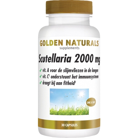 Golden Naturals Scutellaria 2000 mg Capsules