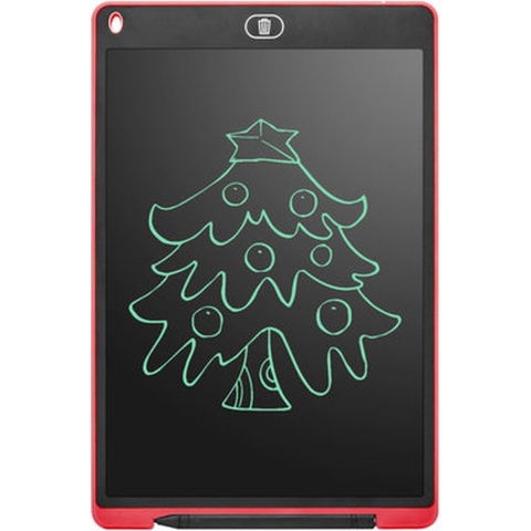 Elektronische LCD tekentablet / digitale memoblok 12 inch Rood
