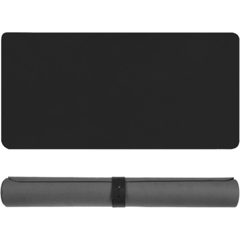 Design XL Muis en Toetsenbord Bureau Onderlegger - Muismat - Zwart