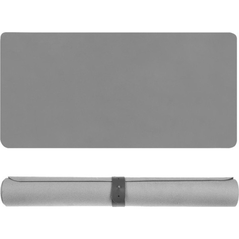 Design XL Muis en Toetsenbord Bureau Onderlegger - Muismat - Grijs