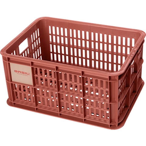 Fietskrat Crate S 17,5L Terra Red MIK/RT