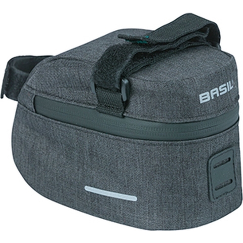 Zadeltas Discovery 365D M 1L Zwart Melee