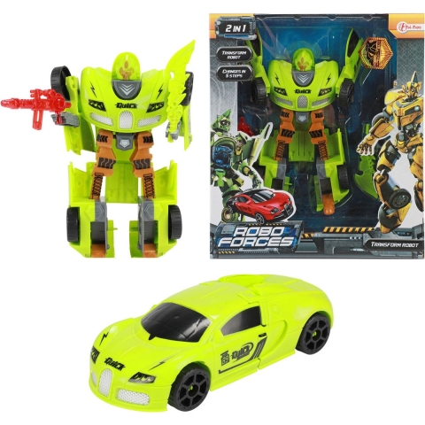 Toi Toys Veranderrobot superauto 20,5cm