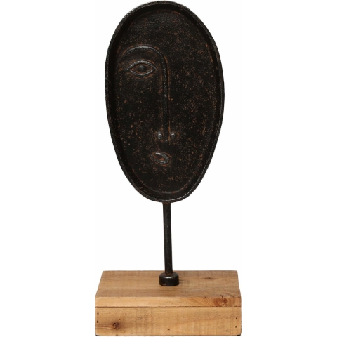 Beeld Lagnoy 29cm zwart