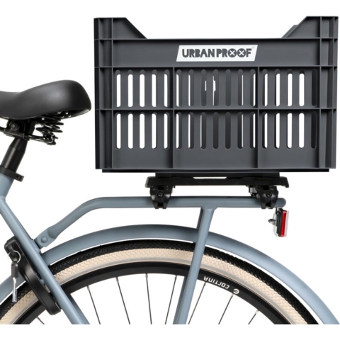 Fietskrat Recycled 30L Asgrijs