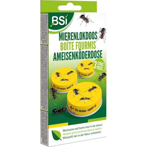 BSI Mierenlokdoos set a 3 stuks