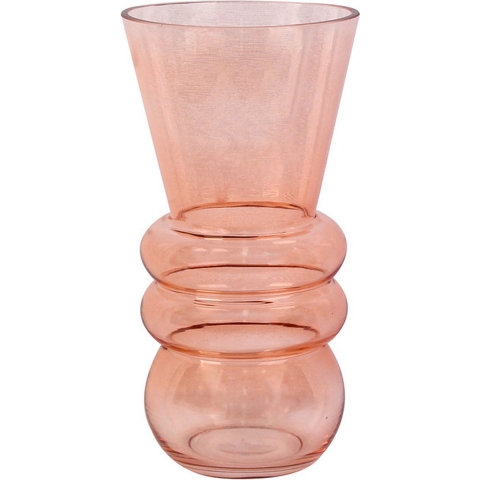 Vaas Balatan Glas 25cm roze