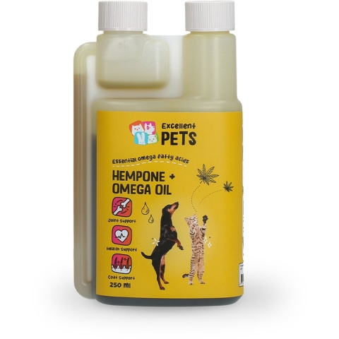 Excellent Excellent HempOne + Omega Oil Hond en Kat
