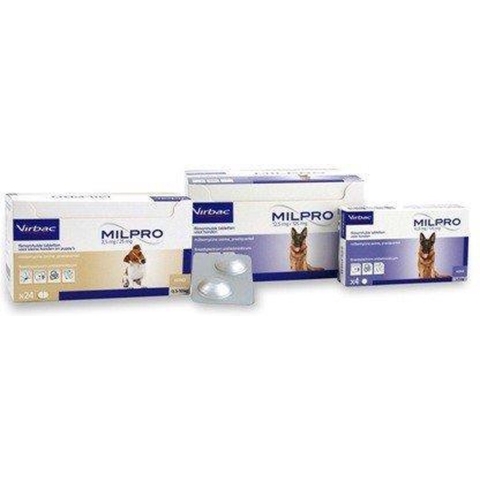 Milpro Grote hond - 4 tabletten
