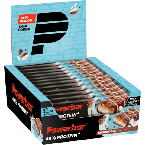 12x PowerBar Proteine + Crisp Choco Coco 40 gr