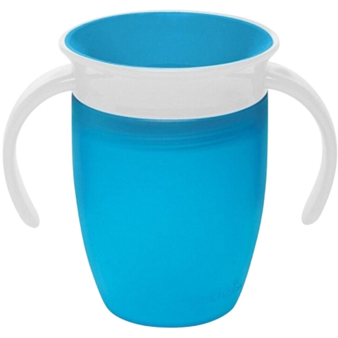 2x Munchkin Miracle Trainer Oefenbeker Blauw 207 ml