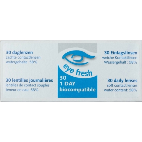 Eye Fresh Daglenzen -2.25 30 stuks