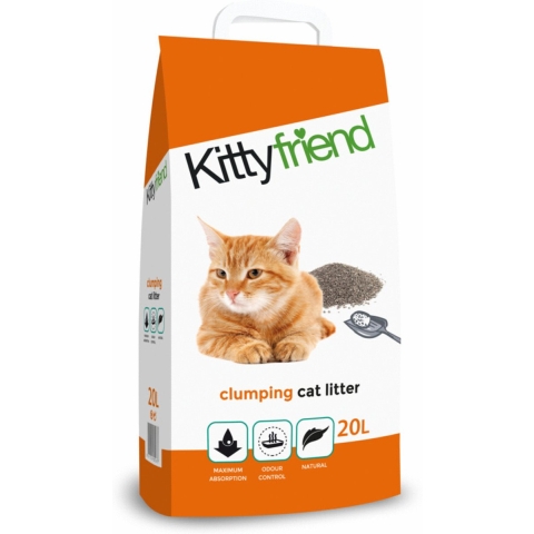 Kitty Friend Kattenbakvulling Clumping 20 liter