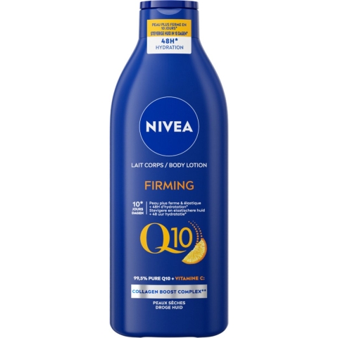 1+1 gratis: Nivea Verstevigende Body Milk Q10 + Vitamine C 400 ml