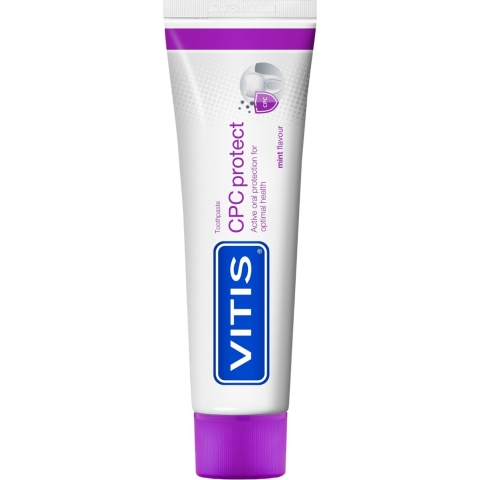 3x Vitis Tandpasta CPC Protect 100 ml