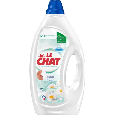 Le Chat Vloeibaar Wasmiddel Zachte Lentebloesem 33 wasbeurten 1,485 liter
