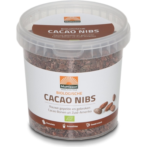 Mattisson Cacao Nibs Raw 400 gr