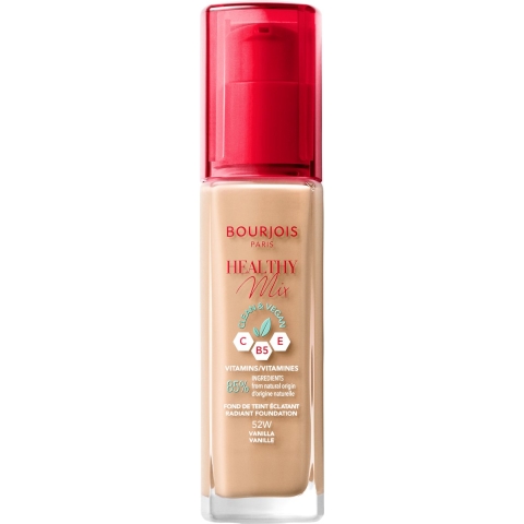 1+1 gratis: Bourjois Paris Healthy Mix Clean Foundation 052 Vanilla 30 ml