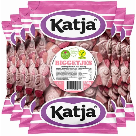 6x Katja Biggetjes 500 gr