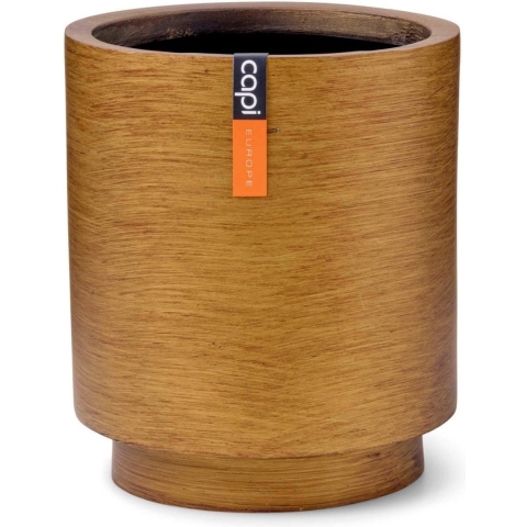 Vaas cilinder Retro 15x17 goud - Capi europe